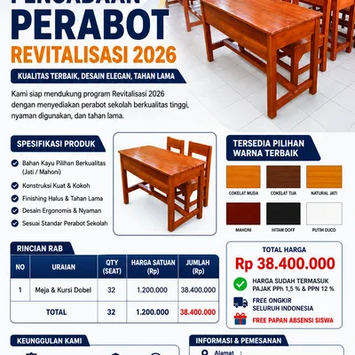 Detail pembuatan furniture