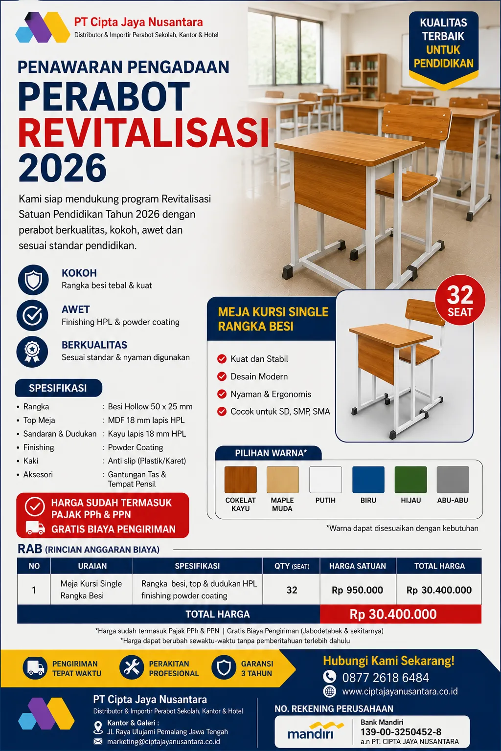 Kualitas kayu pilihan